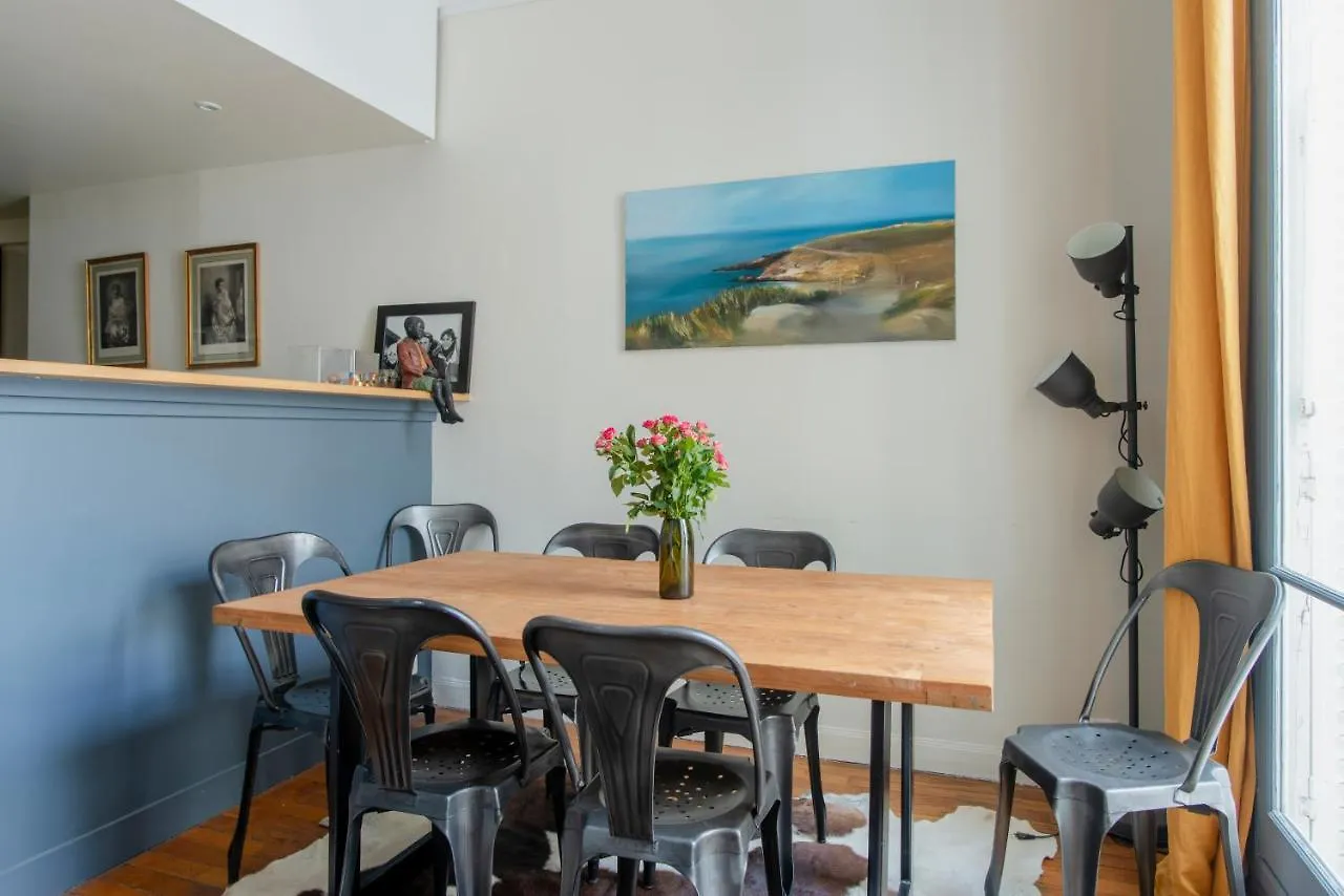شقة Courcelles Design Duplex باريس