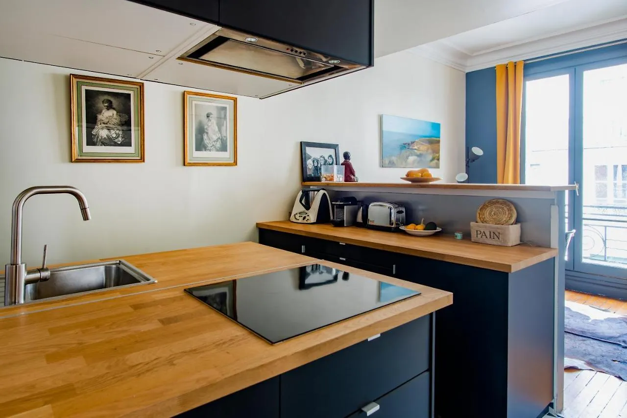 شقة Courcelles Design Duplex باريس