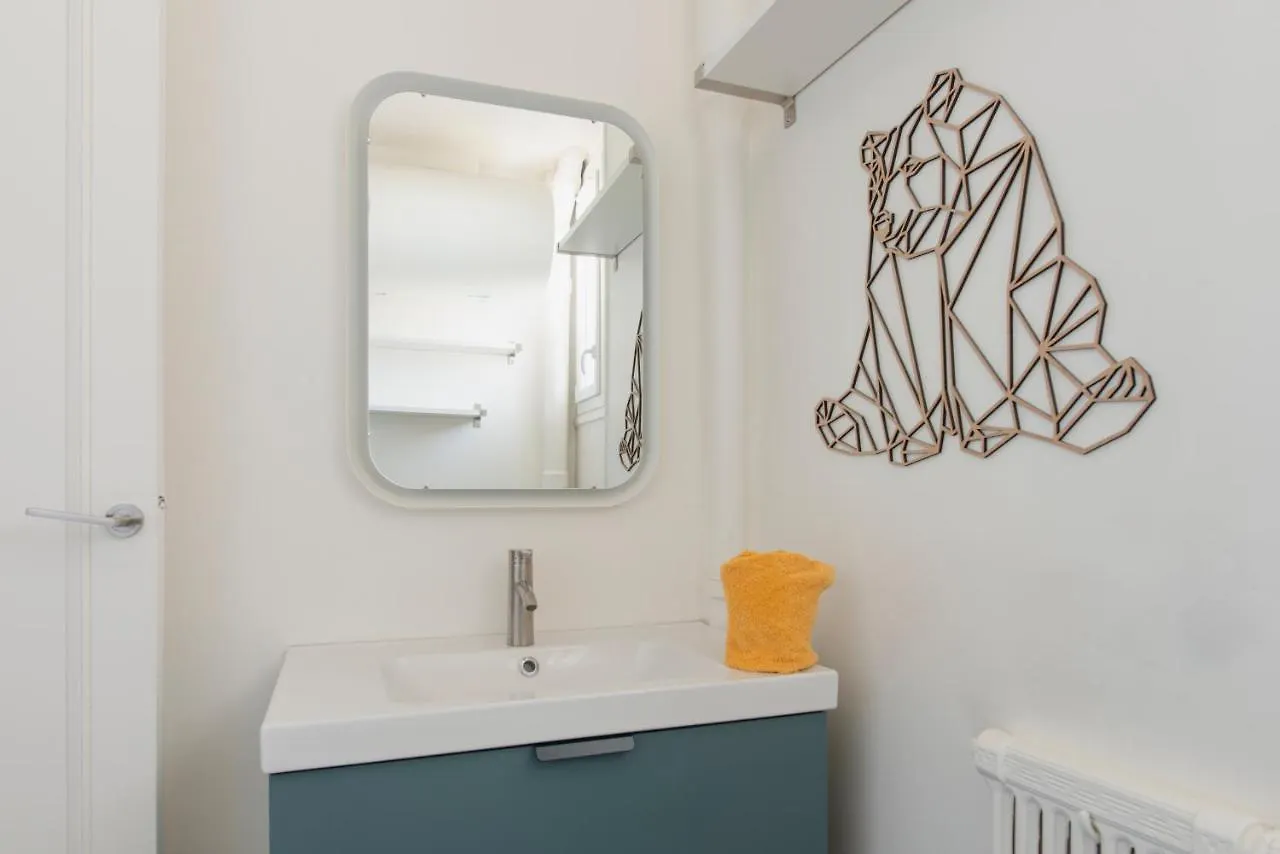 شقة Courcelles Design Duplex باريس